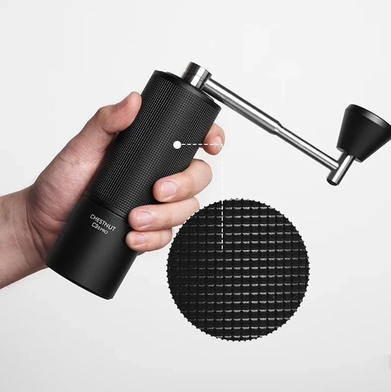 TIMEMORE Store Chestnut C3S PRO Manual Coffee Grinder Capacity 25g Hand Adjustable Steel Core Burr Send Cleaning Brush